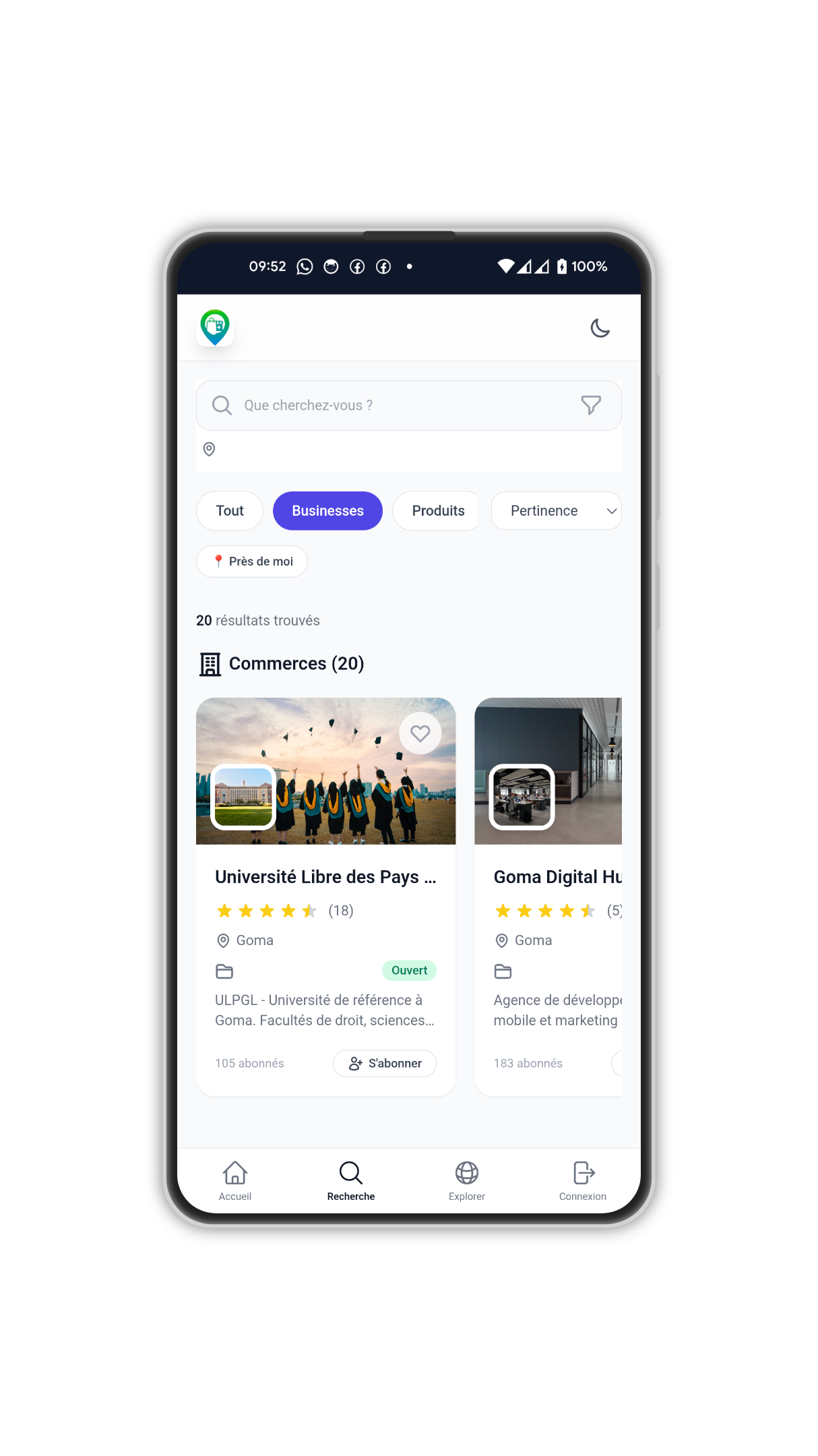 Commerces près de chez vous - MyLocal