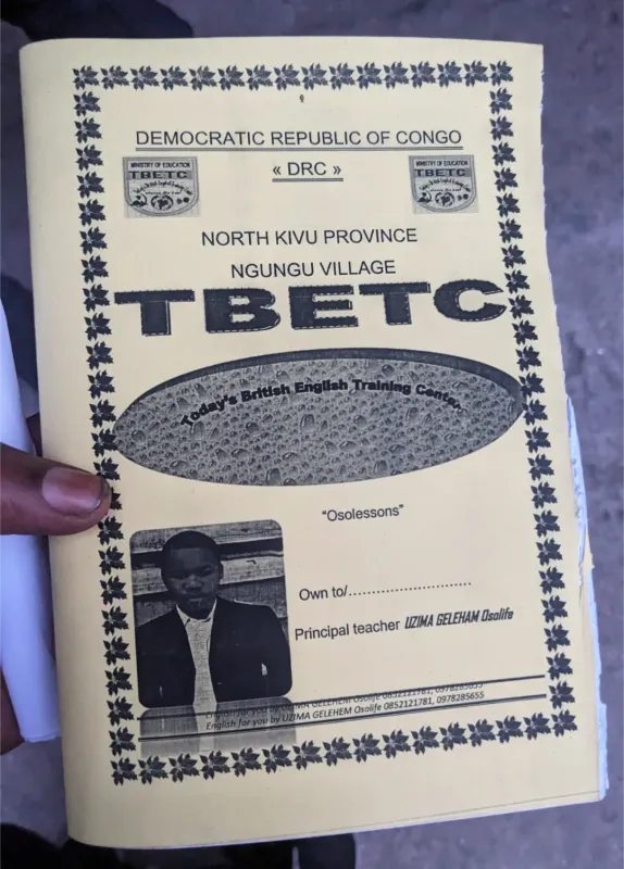 Syllabus de formation d'anglais