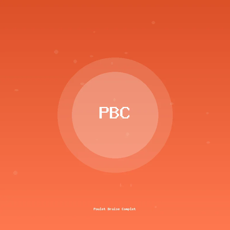 Poulet Braise Complet